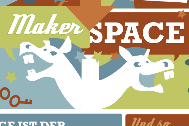 Erklärbilder für Makerspaces und Repaircafes